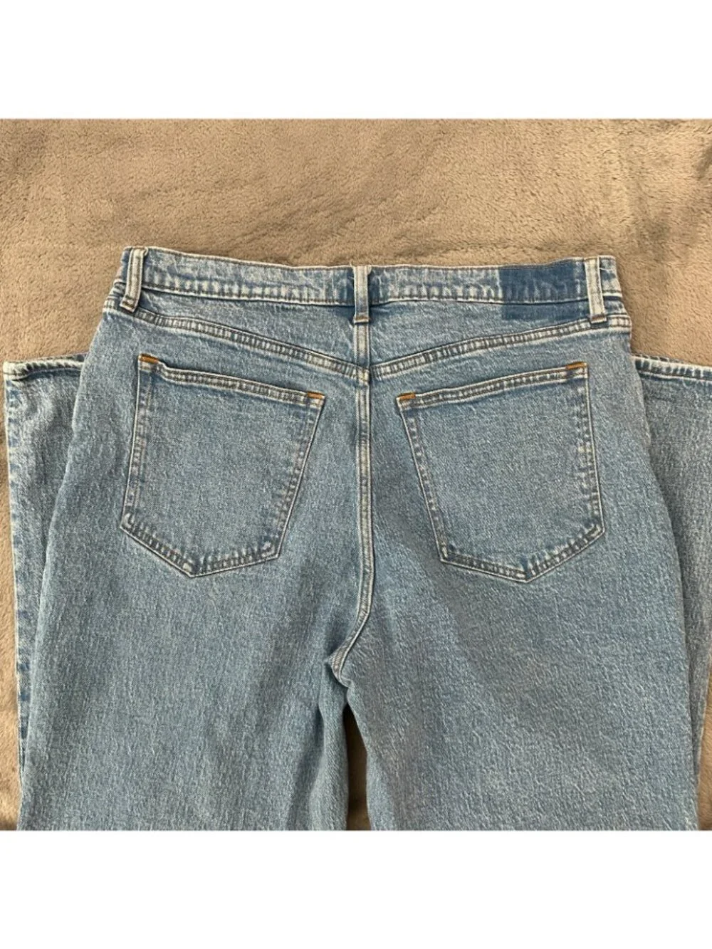 Abercrombie & Fitch The 90s Straight Ultra High Rise Jeans 33 16 Short